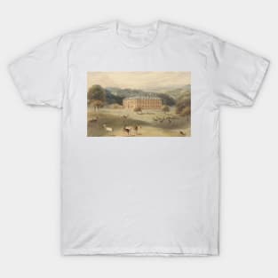 Althorp House, Northamptonshire by William Daniell T-Shirt